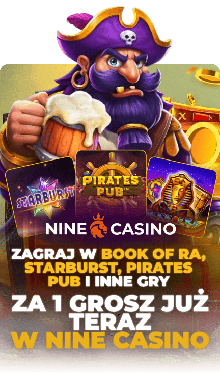 ninecasino - gry za 1 grosz